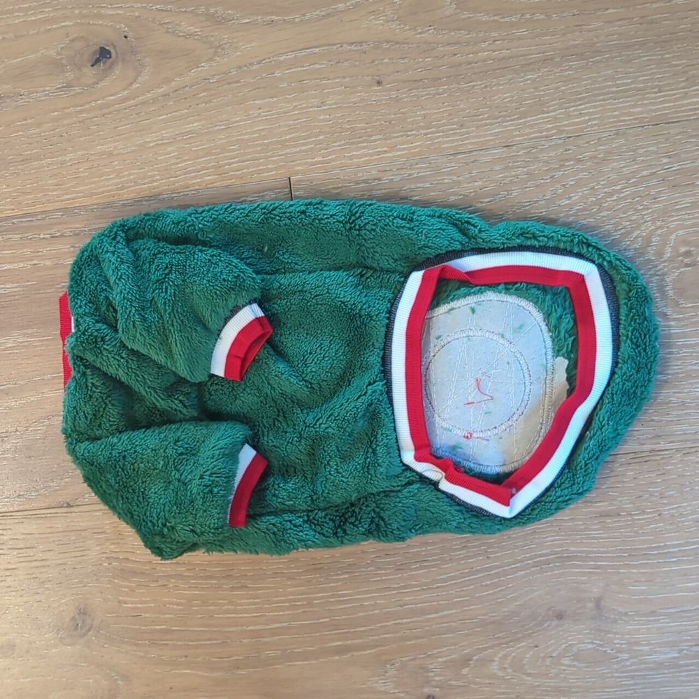 Dog/Cat Fleece Christmas Sweater For Small Pets - Green - Picture 4 of 6